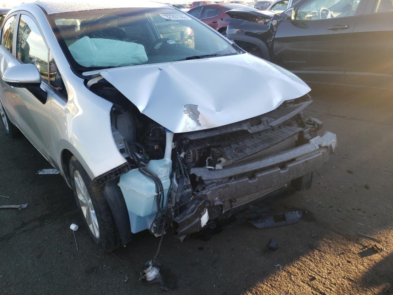 Photo 9 from auction – 2013 KIA RIO EX with VIN KNADN5A33D6268291