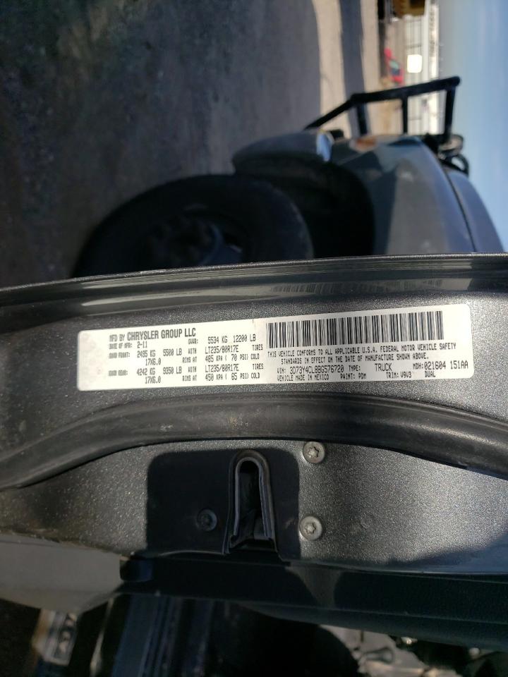 Photo 10 from auction – 2011 DODGE RAM 3500 with VIN 3D73Y4CL8BG576720
