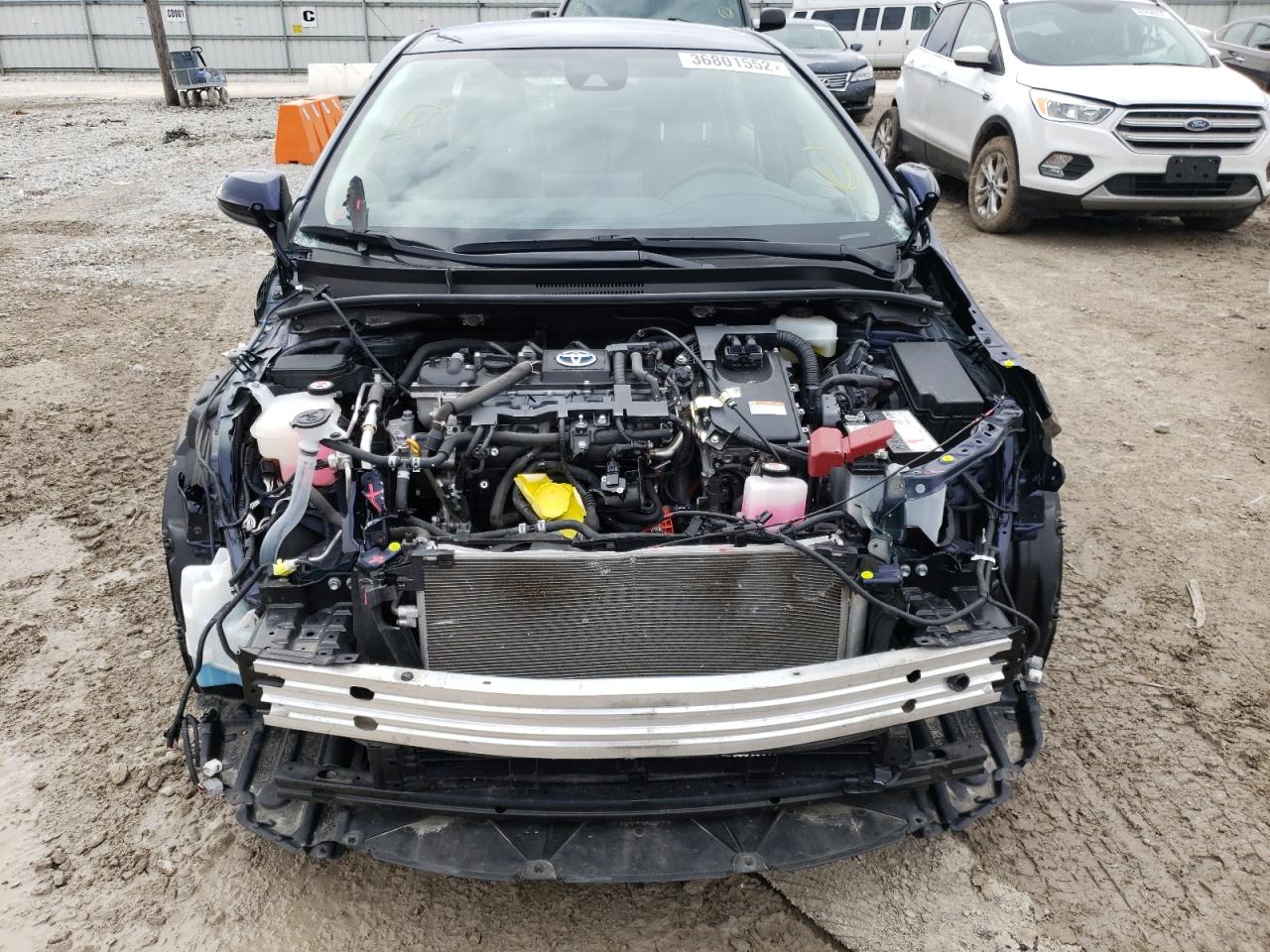 Photo 9 from auction – 2020 TOYOTA COROLLA LE with VIN JTDEBRBE9LJ022705