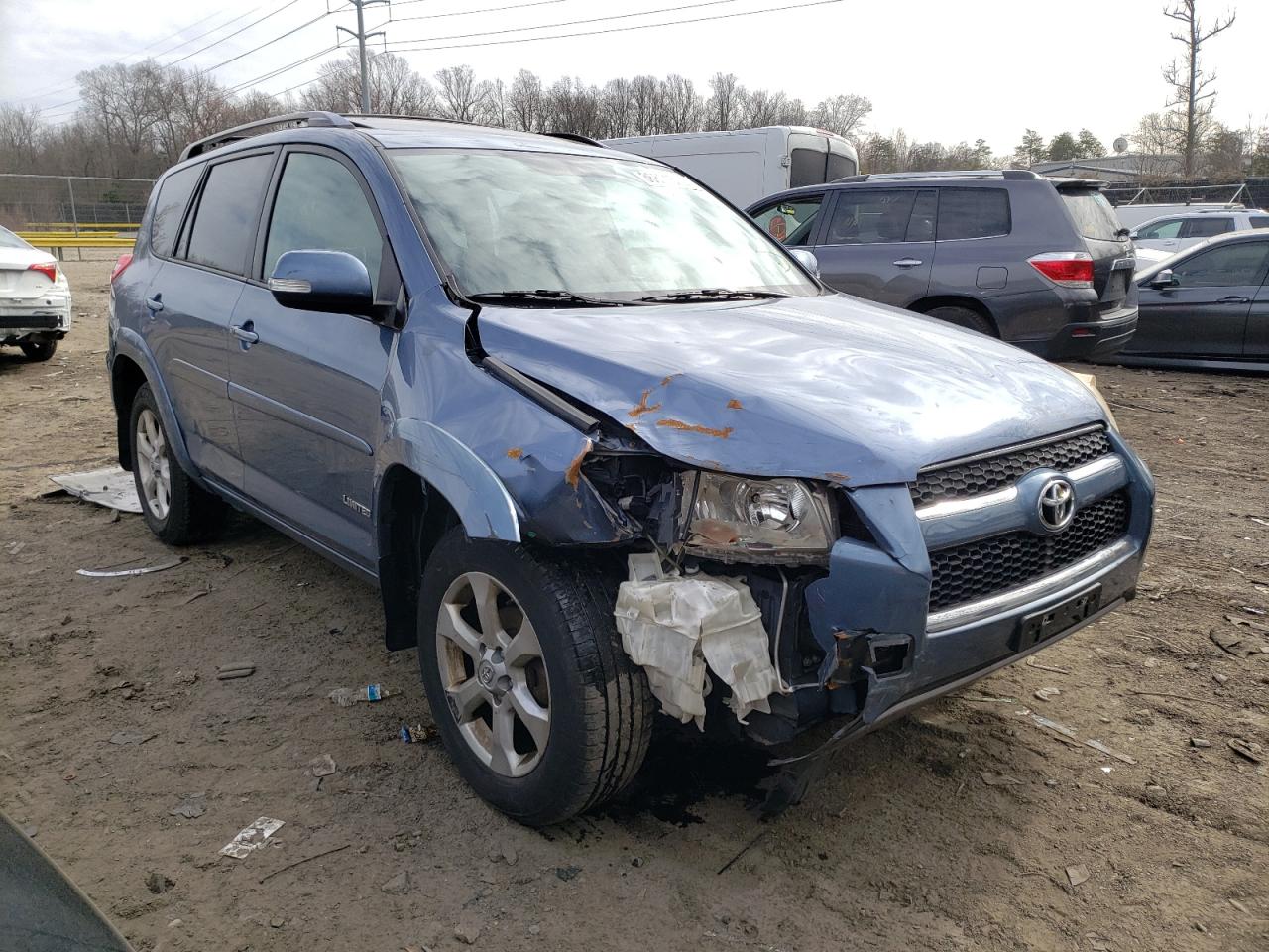 TOYOTA RAV4 LIMIT 2010 with VIN JTMDF4DV1A5034563 - Photo from auction