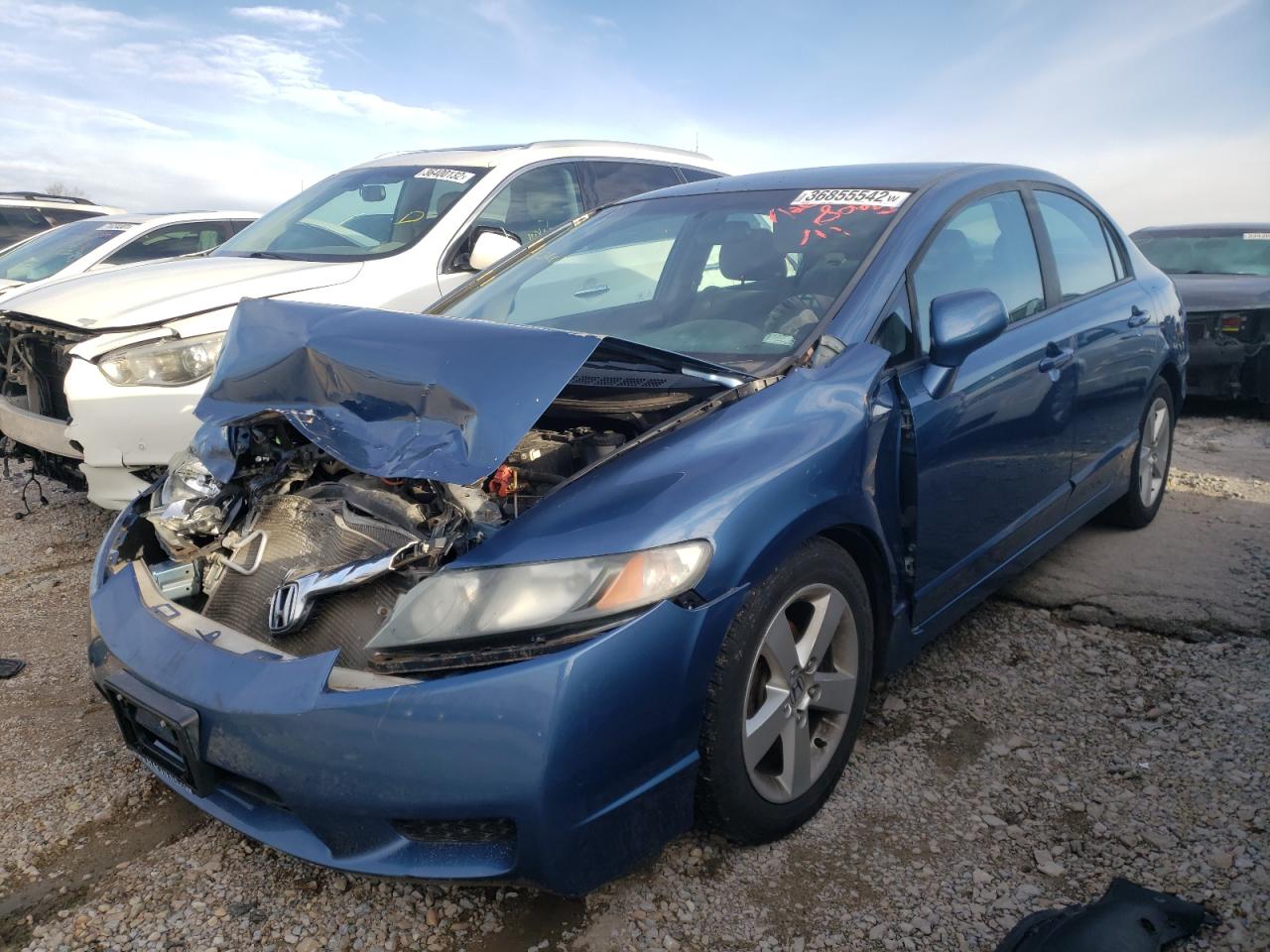 Photo 2 from auction – 2010 HONDA CIVIC LX with VIN 19XFA1F53AE058225