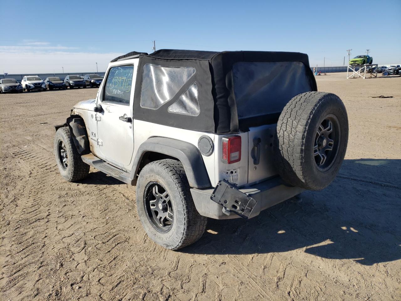 Photo 3 from auction – 2007 JEEP WRANGLER X with VIN 1J4FA24197L123384