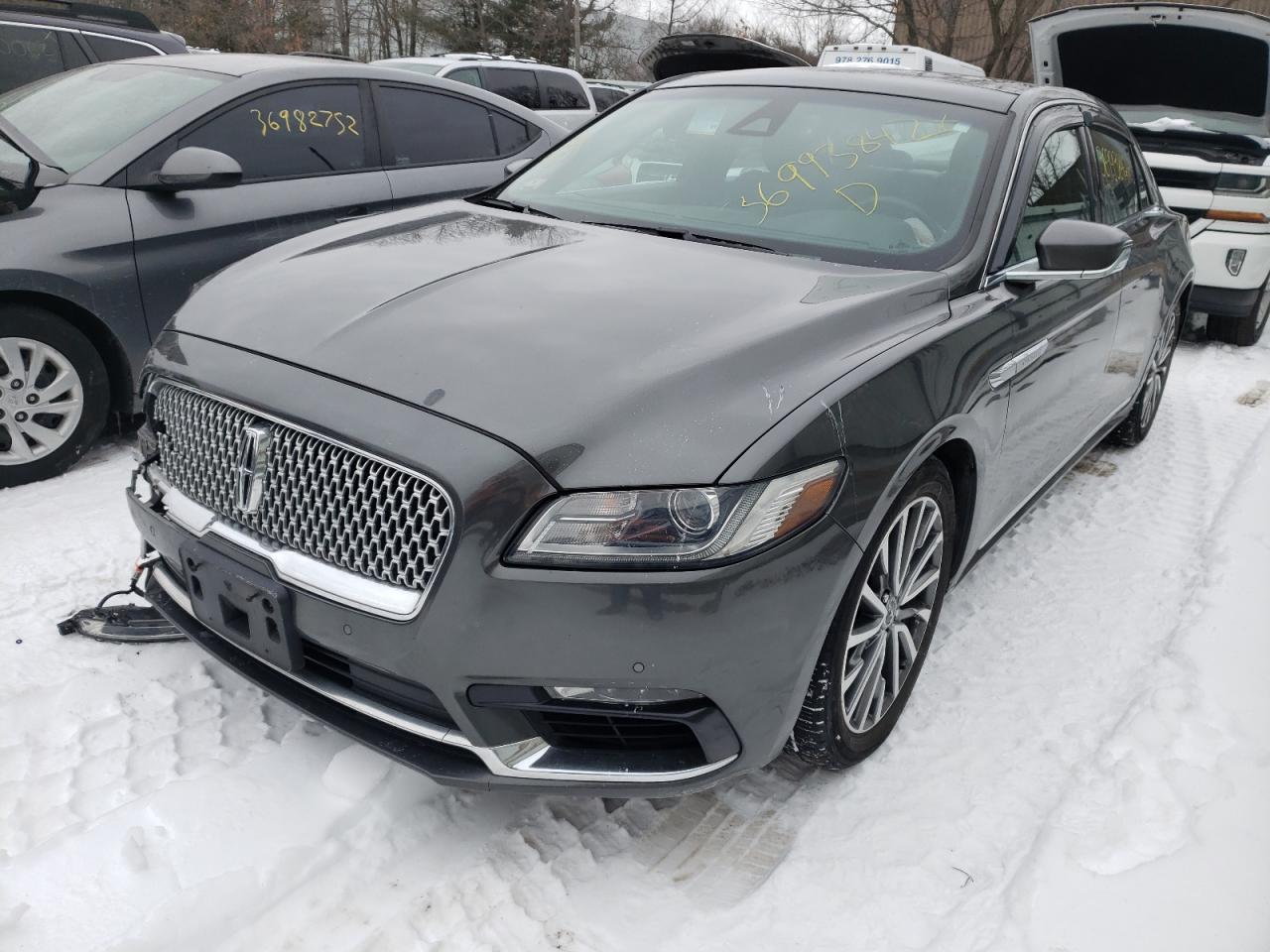 Photo 2 from auction – 2017 LINCOLN CONTINENTA with VIN 1LN6L9TP8H5603562