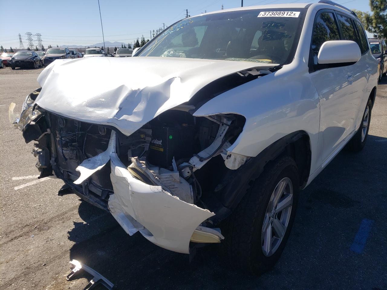Photo 2 from auction – 2008 TOYOTA HIGHLANDER with VIN JTEDS41A482039812