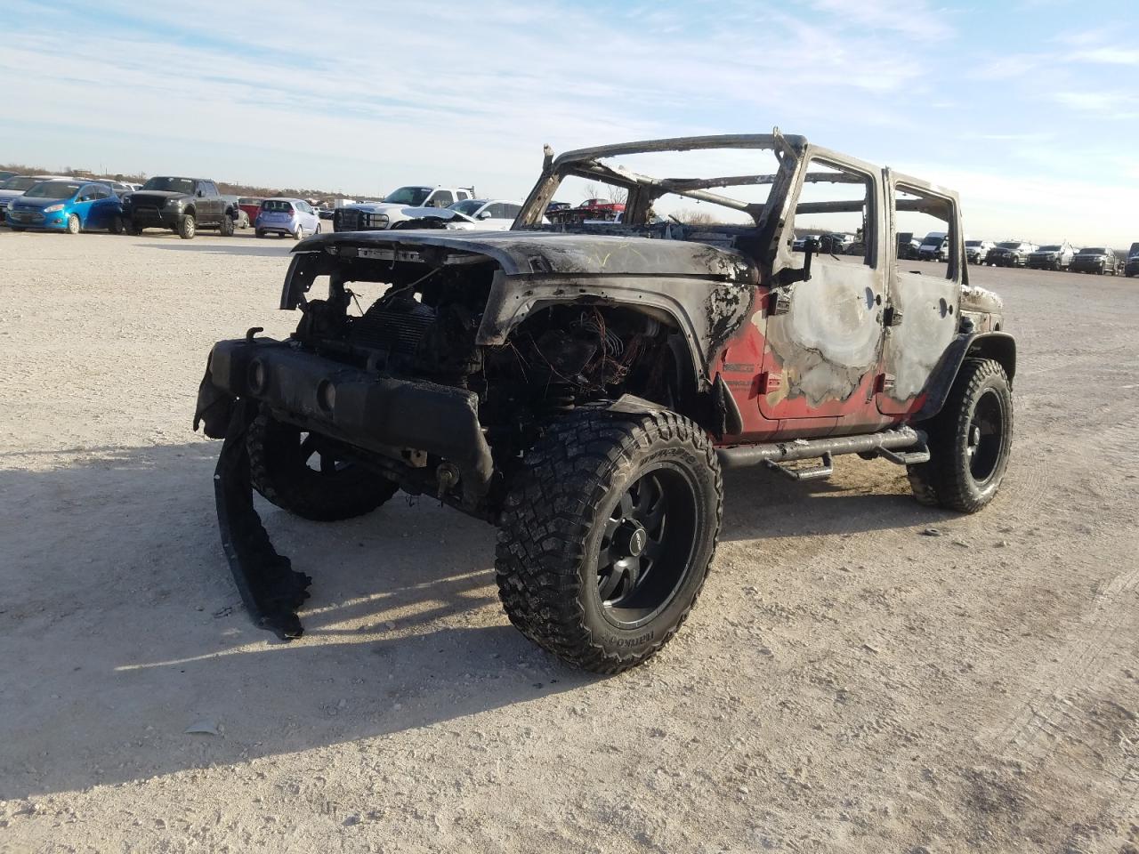 Photo 2 from auction – 2015 JEEP WRANGLER U with VIN 1C4BJWDG8FL754139