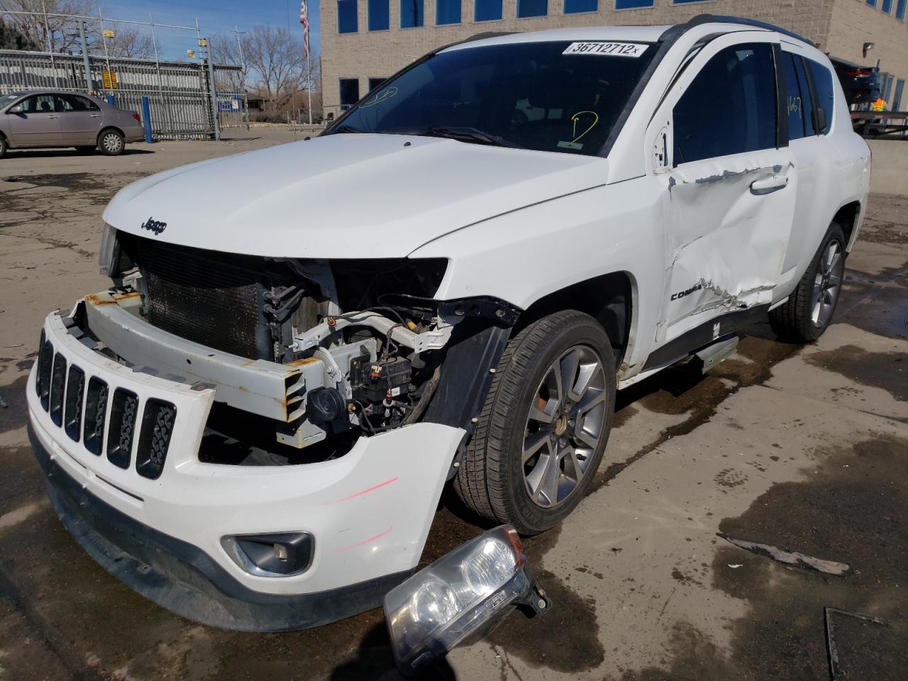 Photo 2 from auction – 2016 JEEP COMPASS LA with VIN 1C4NJDEB5GD580014