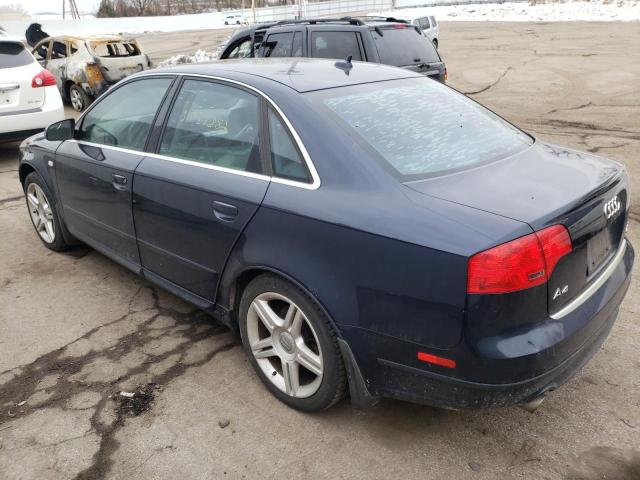 Photo 3 from auction – 2008 AUDI A4 with VIN WAUDF78E18A126282