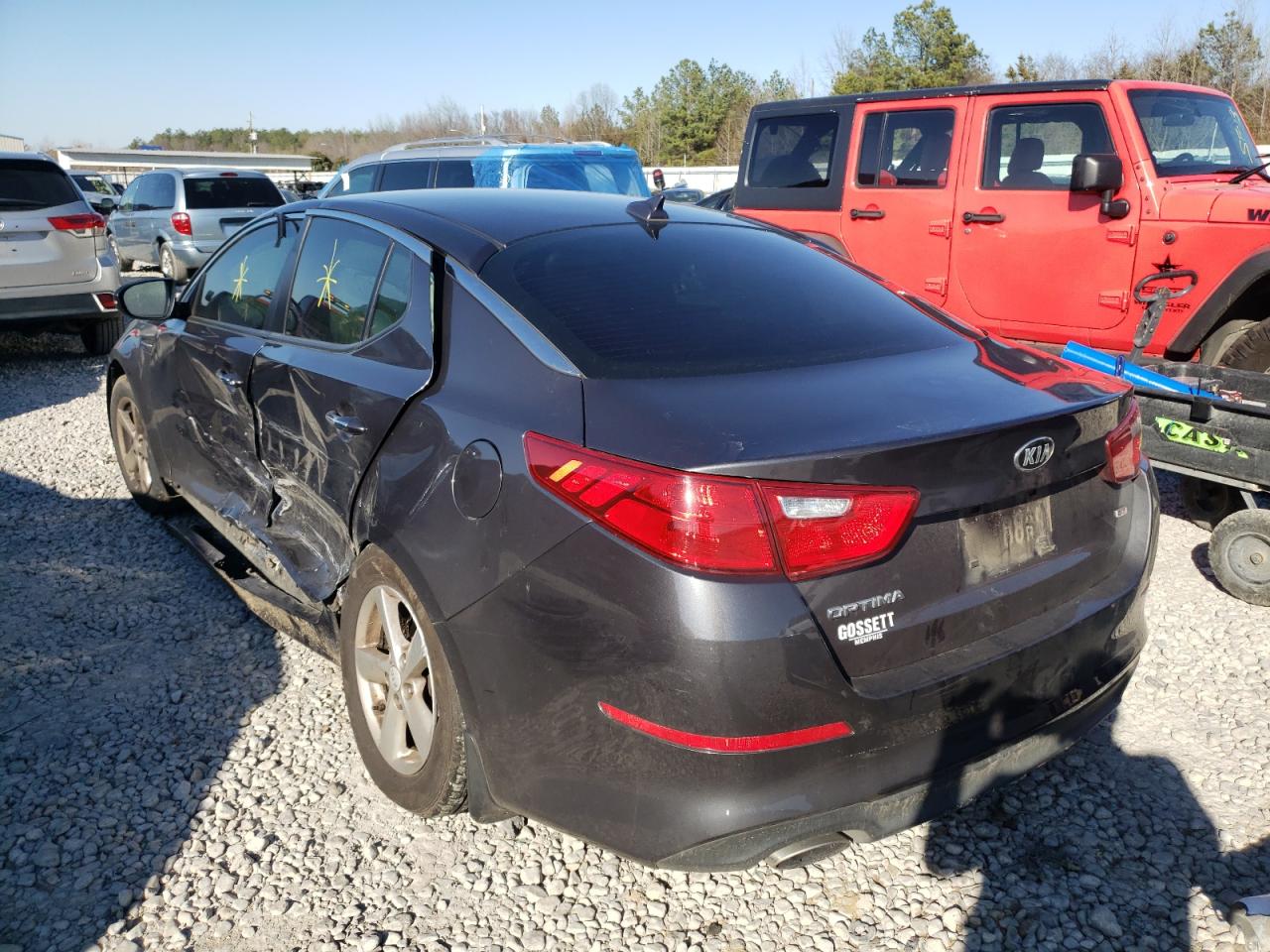 Photo 3 from auction – 2015 KIA OPTIMA LX with VIN KNAGM4A71F5635081