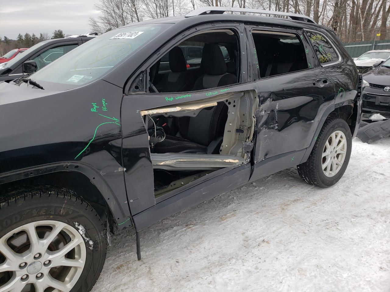 Photo 9 from auction – 2014 JEEP CHEROKEE L with VIN 1C4PJMCB0EW243070