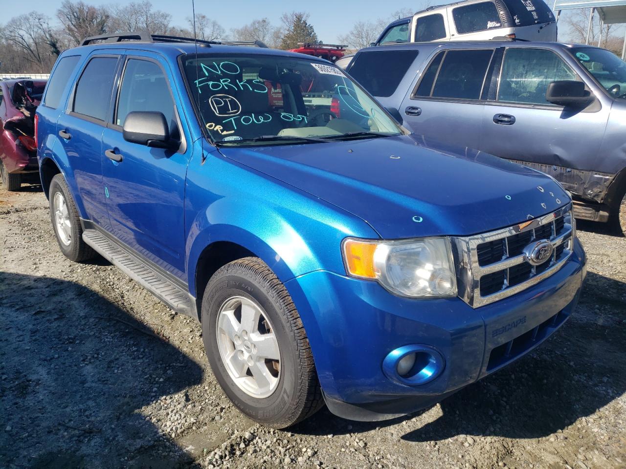 FORD ESCAPE XLT 2011 with VIN 1FMCU0DG5BKB19495 - Photo from auction