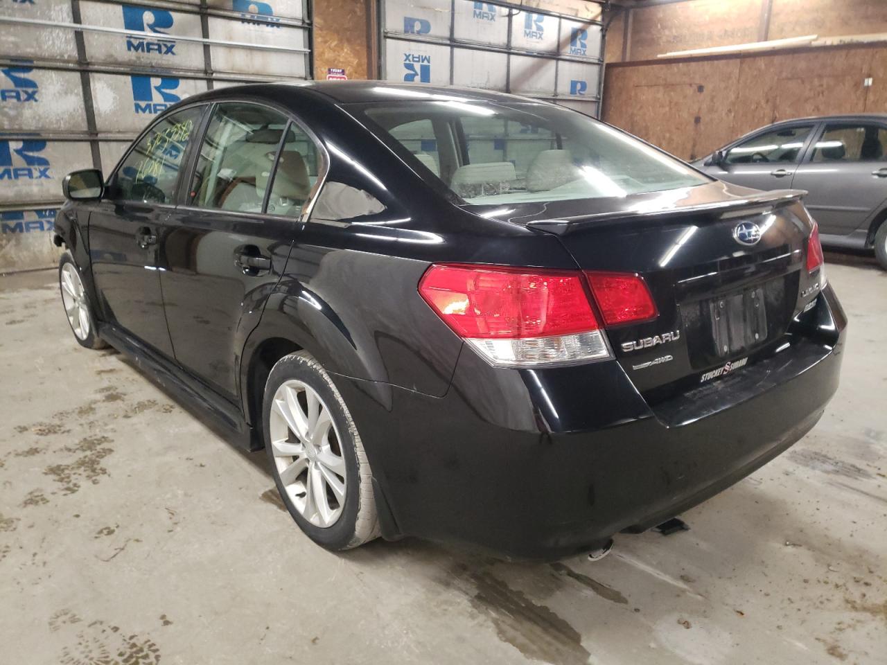 Photo 3 from auction – 2013 SUBARU LEGACY 2.5 with VIN 4S3BMBG63D3013977