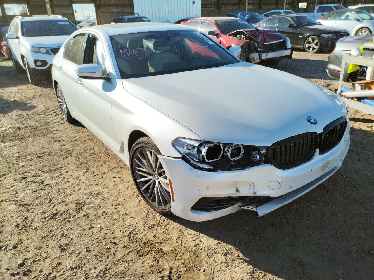 BMW 540XD 2018 with VIN WBAJD1C57JG474829 - Photo from auction