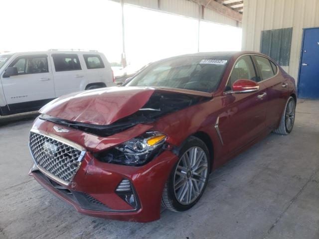 Photo 2 from auction – 2020 GENESIS G70 ELITE with VIN KMTG34LA6LU062857