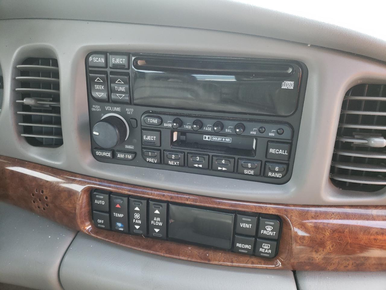 Photo 9 from auction – 2001 BUICK LESABRE LI with VIN 1G4HR54K01U156207