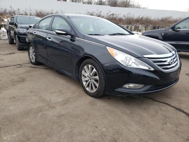HYUNDAI SONATA SE 2014 with VIN 5NPEC4AC6EH859326 - Photo from auction