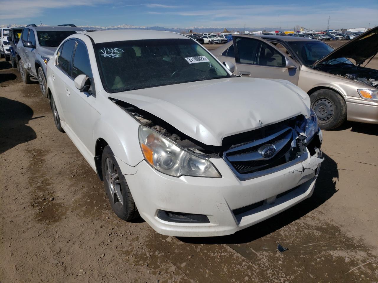 SUBARU LEGACY 2.5 2012 with VIN 4S3BMCC66C3020769 - Photo from auction
