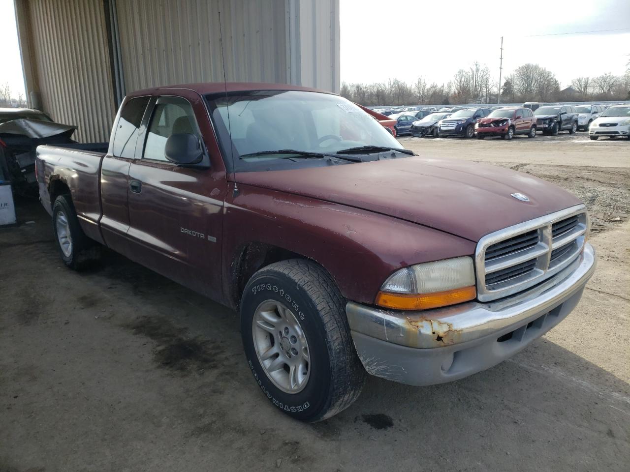 DODGE DAKOTA 2001 with VIN 1B7GL22N21S192568 - Photo from auction