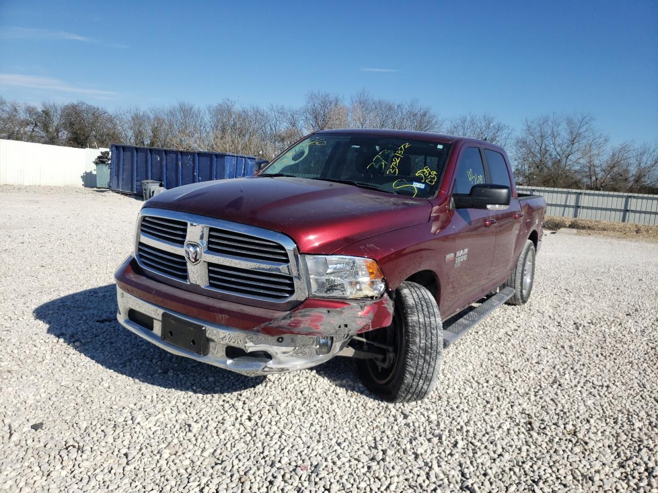 Photo 2 from auction – 2019 RAM 1500 CLASS with VIN 1C6RR6LT1KS529039
