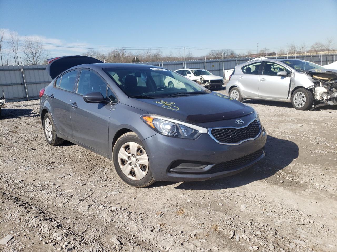 KIA FORTE LX 2016 with VIN KNAFK4A62G5600818 - Photo from auction