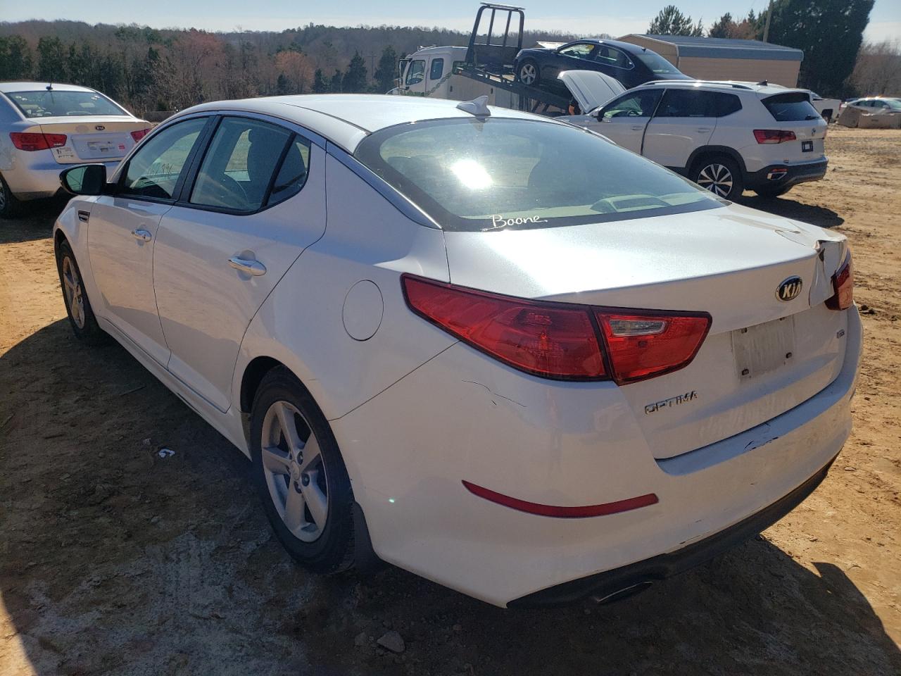 Photo 3 from auction – 2014 KIA OPTIMA LX with VIN 5XXGM4A74EG334737