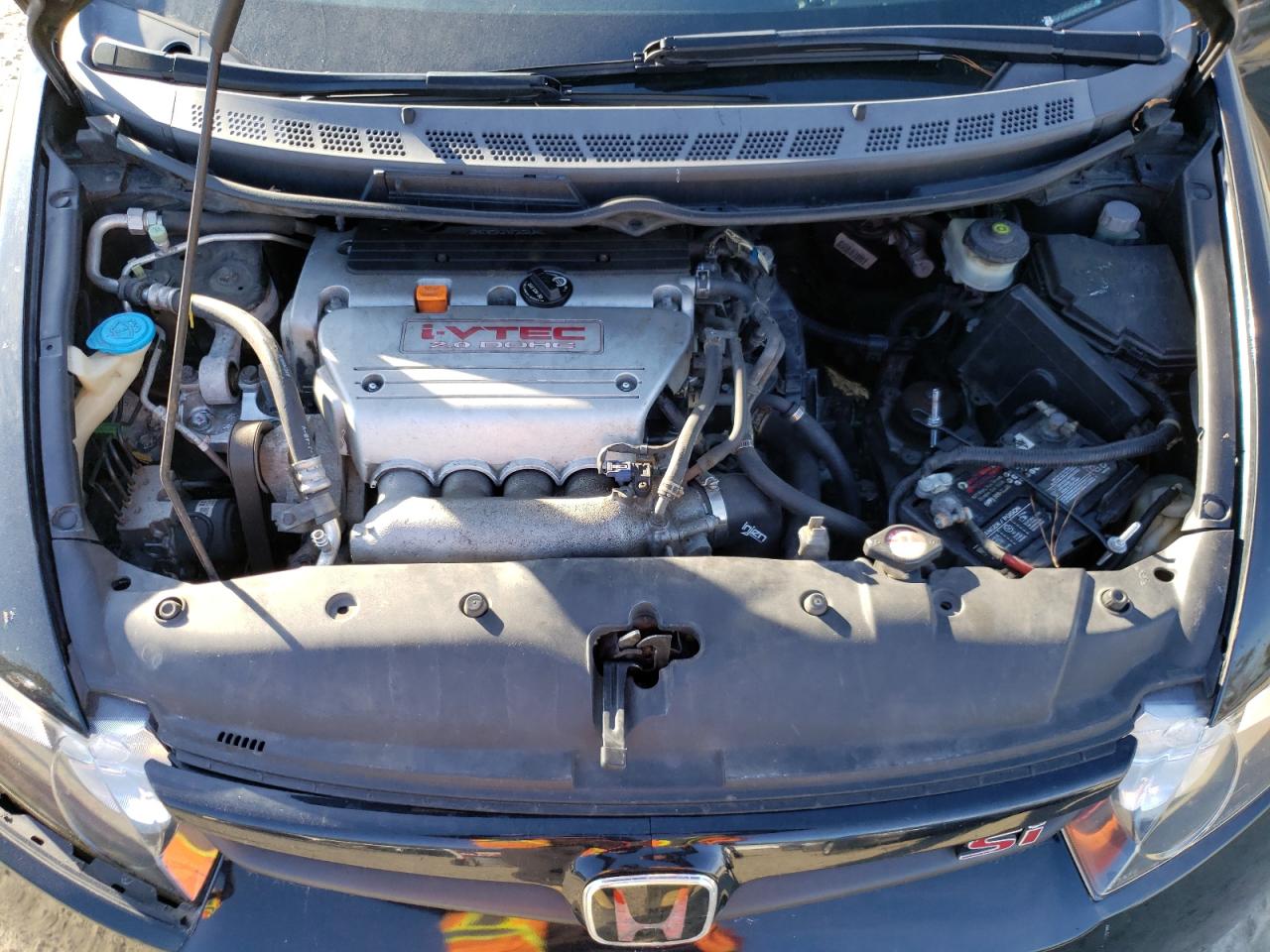 Photo 7 from auction – 2007 HONDA CIVIC SI with VIN 2HGFA555X7H709521