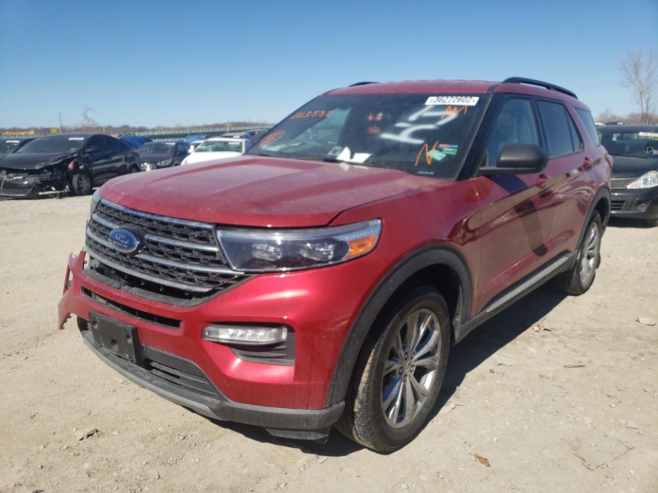 Photo 2 from auction – 2020 FORD EXPLORER X with VIN 1FMSK8DH5LGB63882