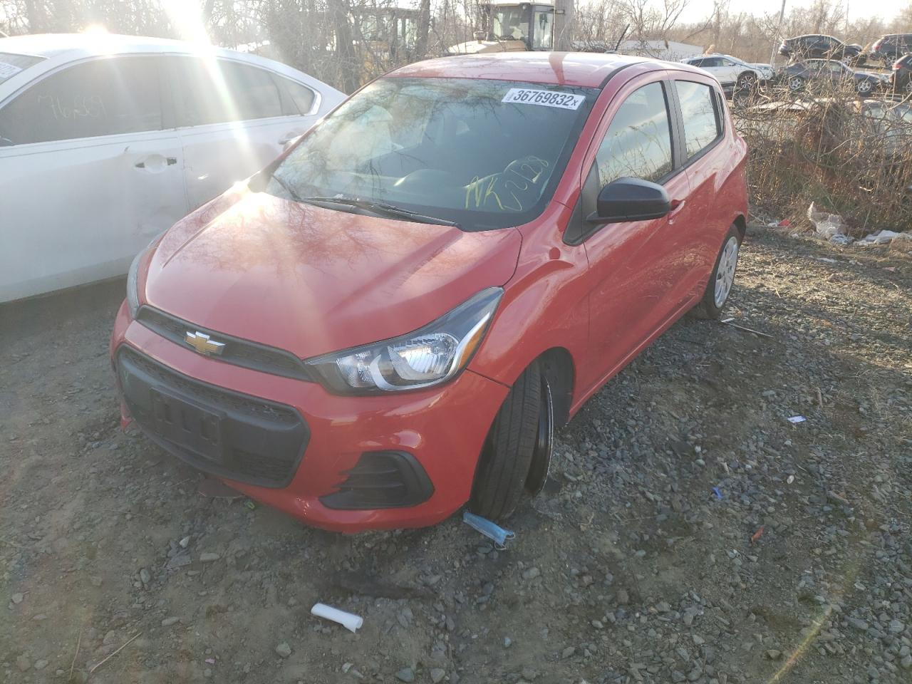 Photo 2 from auction – 2017 CHEVROLET SPARK LS with VIN KL8CB6SA2HC829669