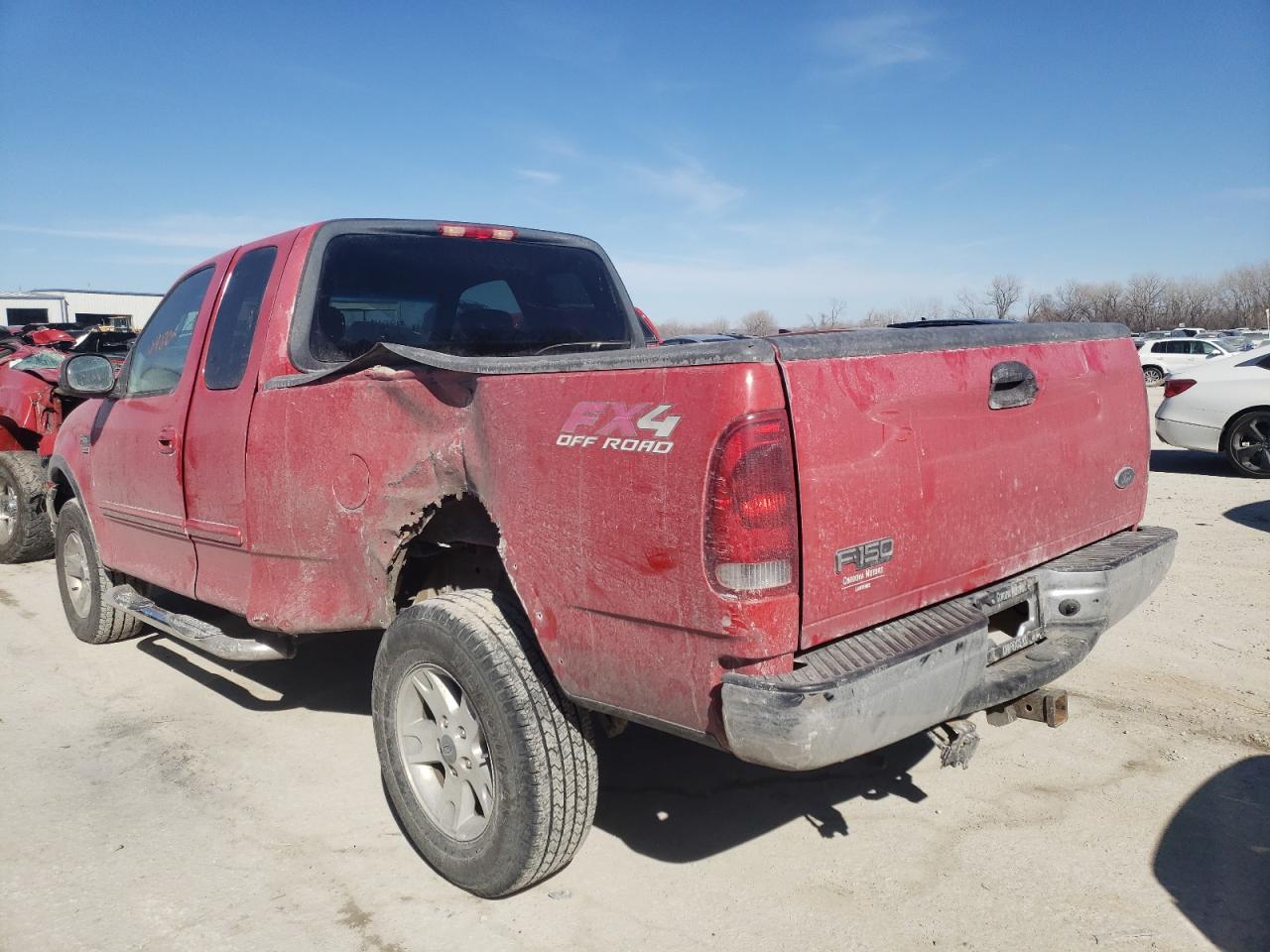 Photo 3 from auction – 2002 FORD F150 with VIN 1FTRX18L02NA98041
