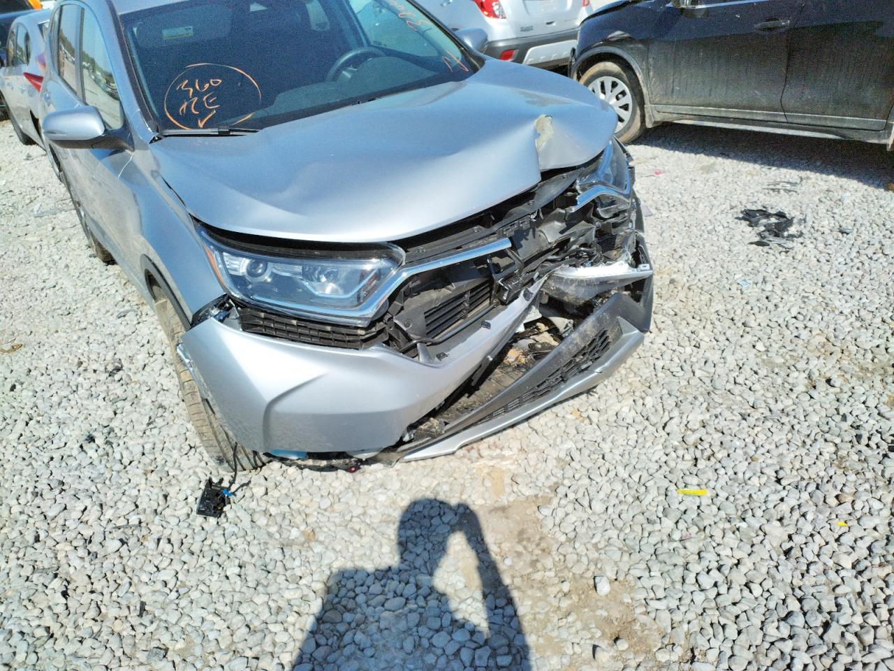 Photo 9 from auction – 2019 HONDA CR-V EX with VIN 2HKRW1H52KH516331