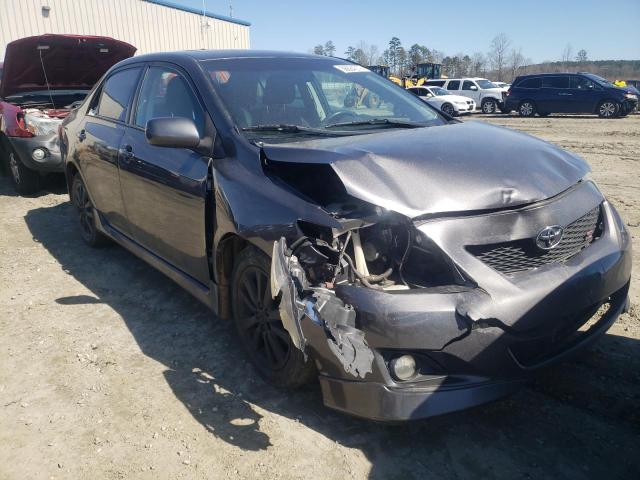 TOYOTA COROLLA BA 2009 with VIN 2T1BU40E19C152145 - Photo from auction