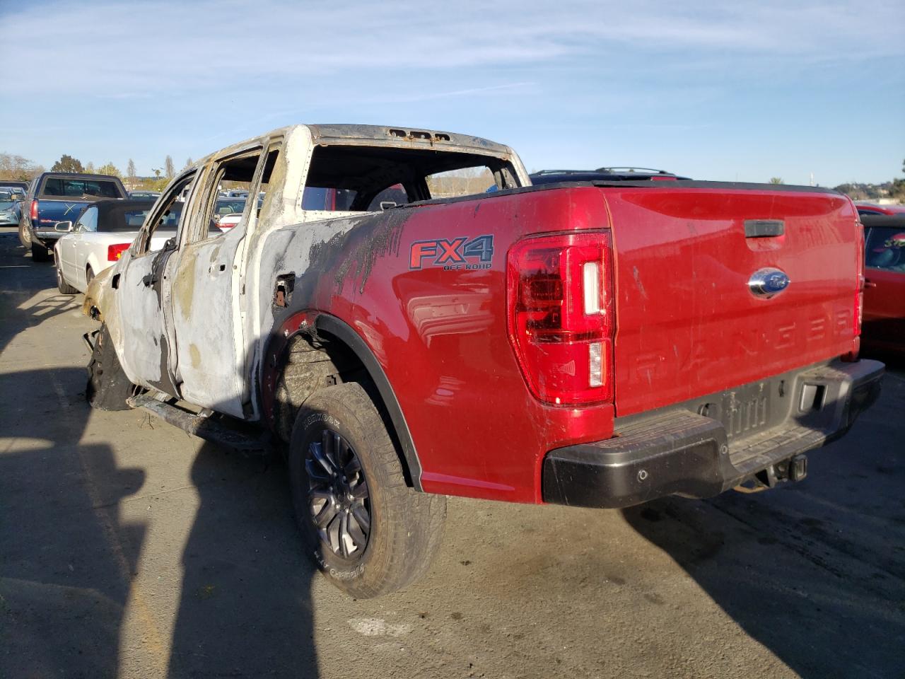 Photo 3 from auction – 2021 FORD RANGER XL with VIN 1FTER4FH4MLD73403