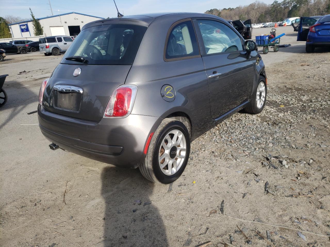 Photo 4 from auction – 2012 FIAT 500 with VIN 3C3CFFAR0CT335914
