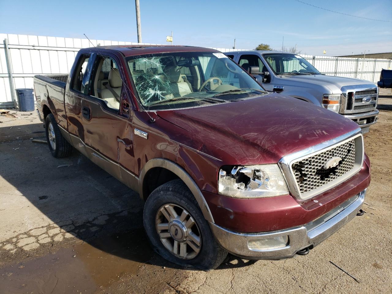 FORD F150 2004 with VIN 1FTPX14564NA15374 - Photo from auction