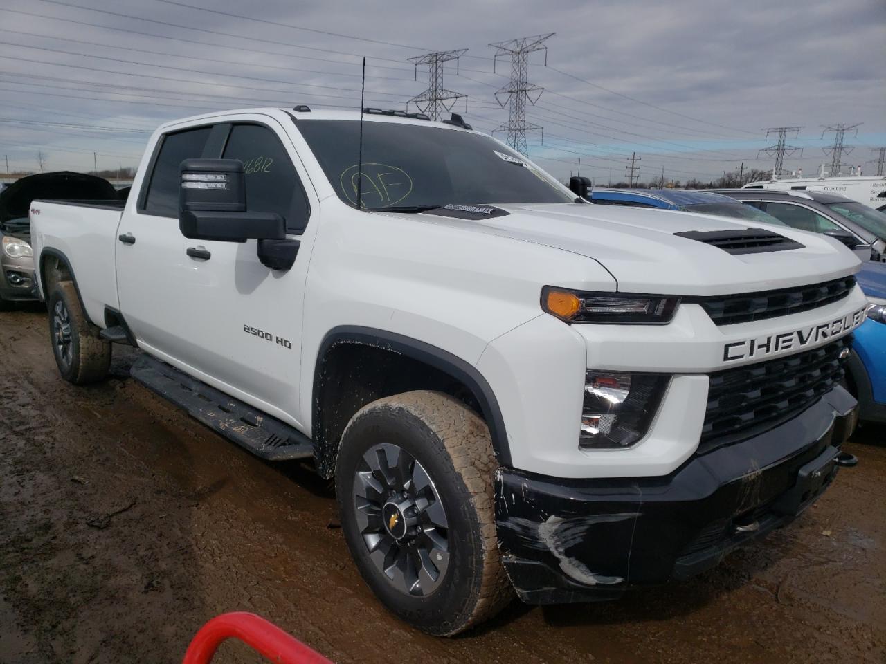 Photo 1 from auction – 2021 CHEVROLET SILVERADO with VIN 1GC4YMEY4MF283571