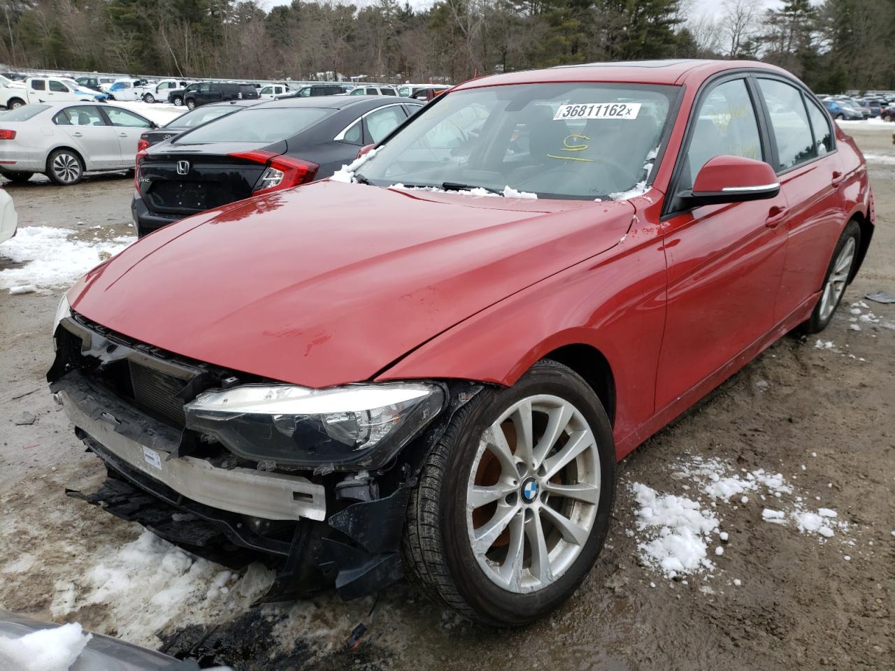 Photo 2 from auction – 2016 BMW 320 XI with VIN WBA8E5G58GNT93937