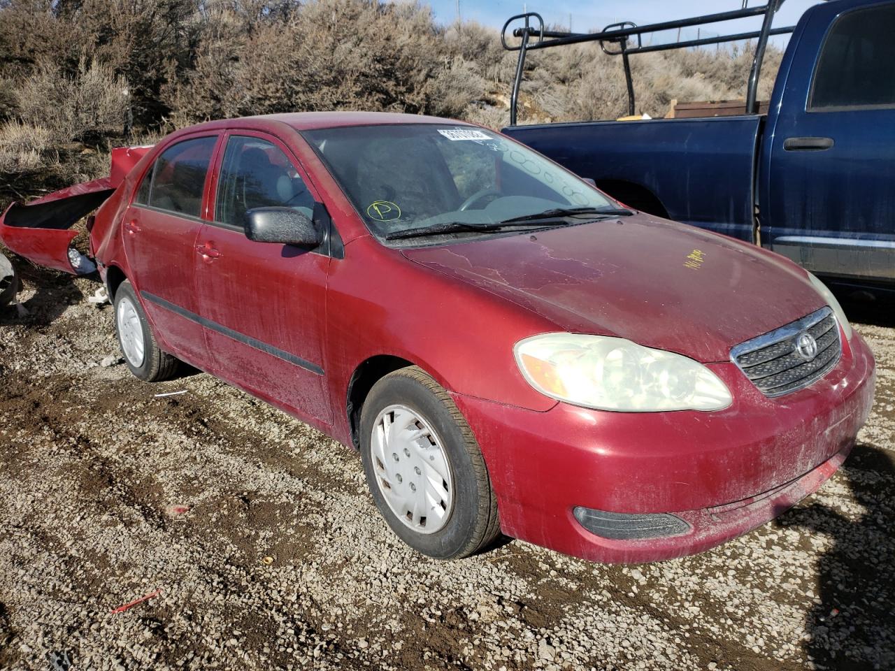 TOYOTA COROLLA CE 2006 with VIN 1NXBR32E66Z740898 - Photo from auction