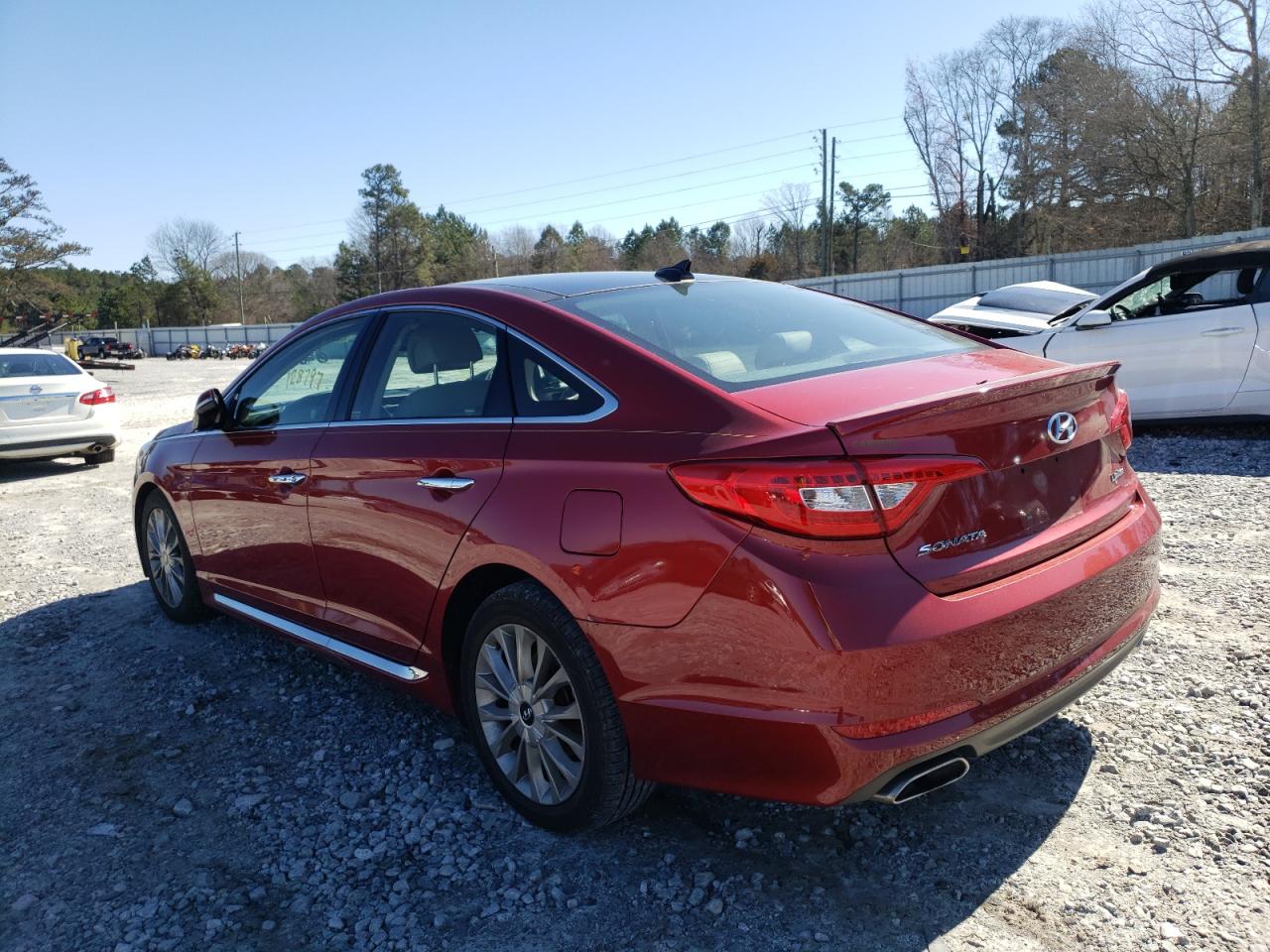 Photo 3 from auction – 2015 HYUNDAI SONATA SPO with VIN 5NPE34AF0FH070892