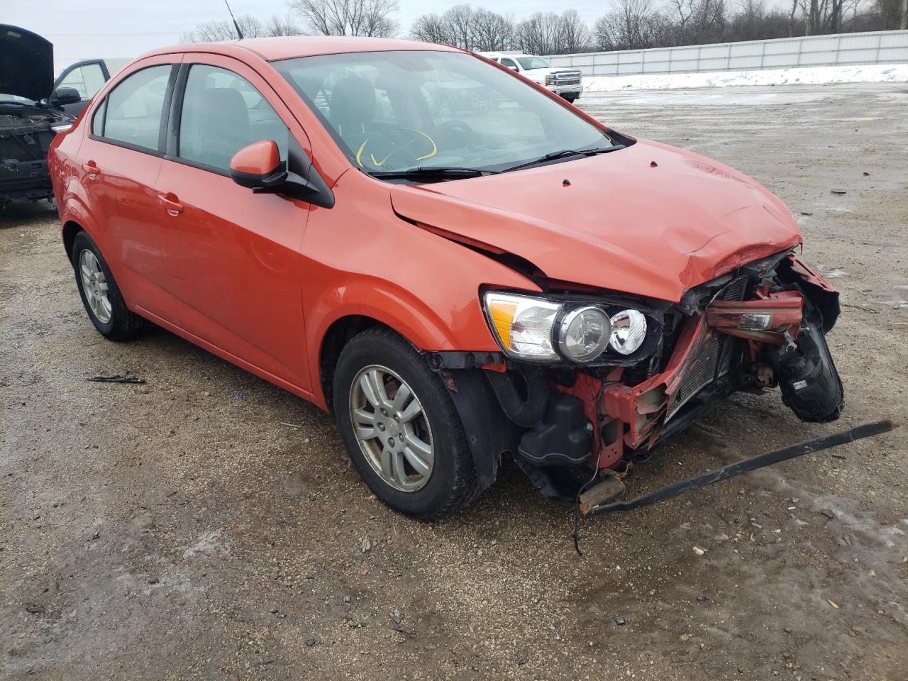 CHEVROLET SONIC LS 2012 with VIN 1G1JA5SH6C4216927 - Photo from auction