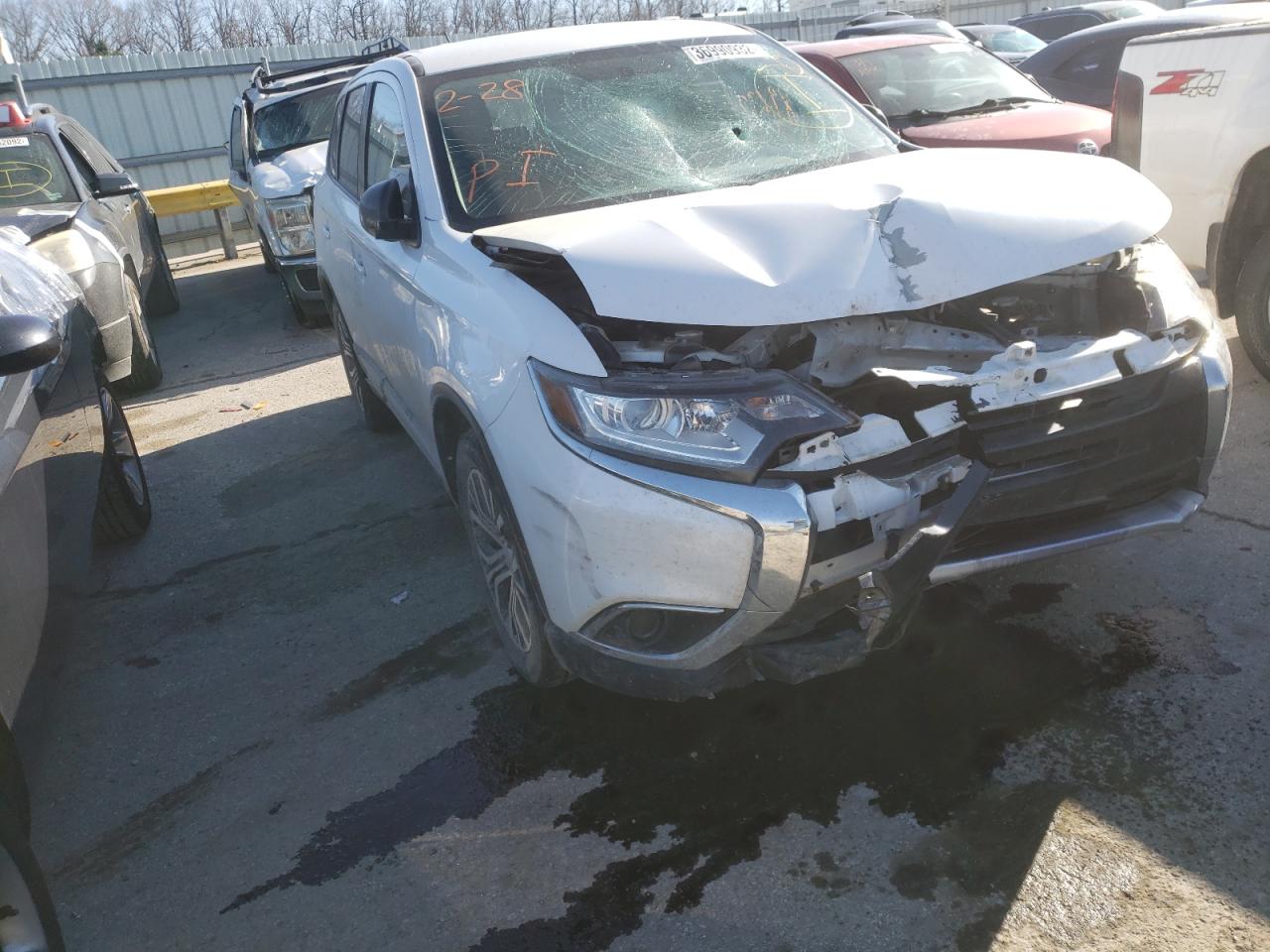 MITSUBISHI OUTLANDER 2016 with VIN JA4AZ3A30GZ039367 - Photo from auction