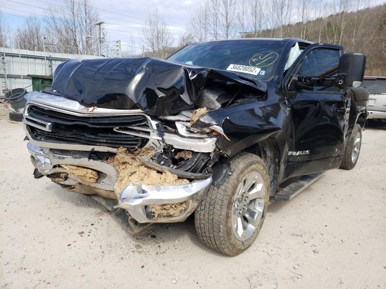 Photo 2 from auction – 2019 RAM 1500 BIG H with VIN 1C6SRFFT9KN710529
