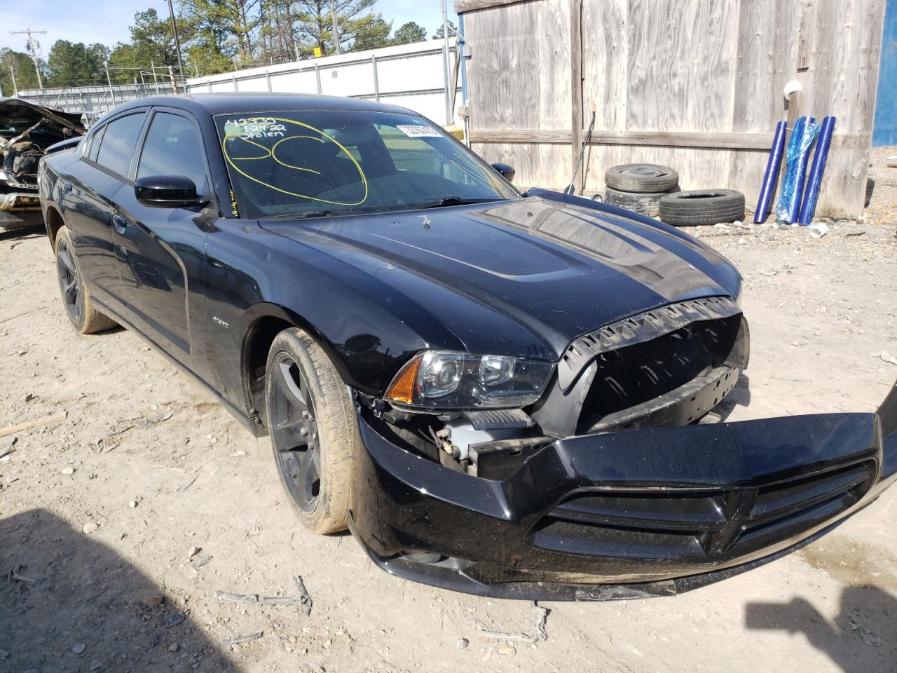 DODGE CHARGER R/ 2014 with VIN 2C3CDXCT8EH213897 - Photo from auction