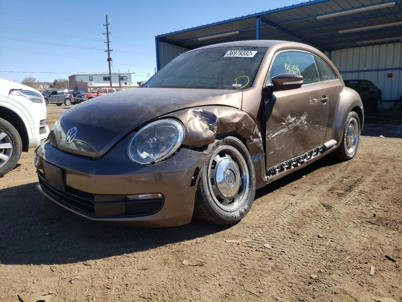 Photo 2 from auction – 2012 VOLKSWAGEN BEETLE with VIN 3VWJP7AT2CM604603