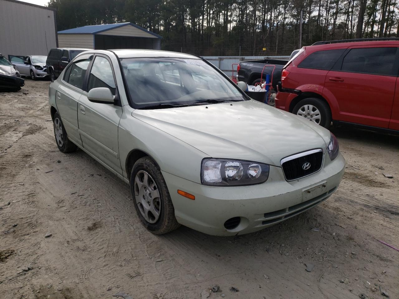 HYUNDAI ELANTRA 2003 with VIN KMHDN45D23U685018 - Photo from auction