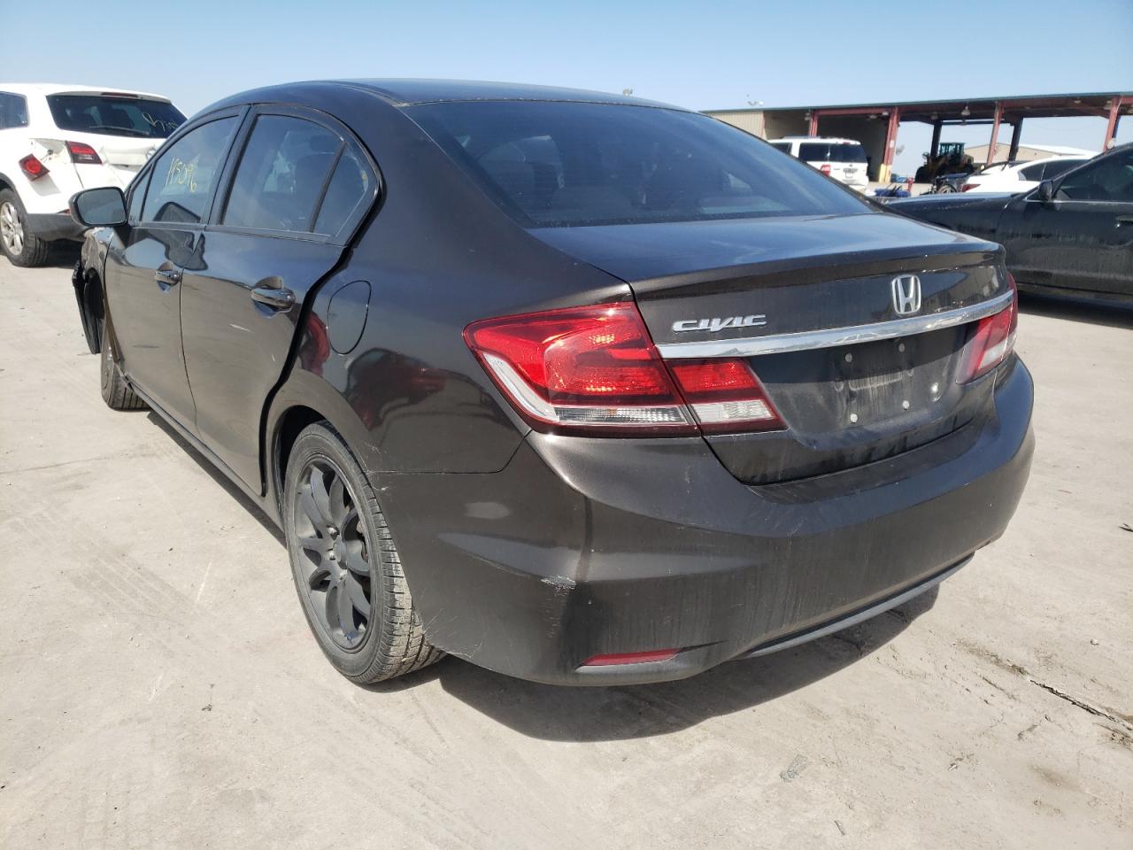 Photo 3 from auction – 2014 HONDA CIVIC LX with VIN 2HGFB2F54EH530155