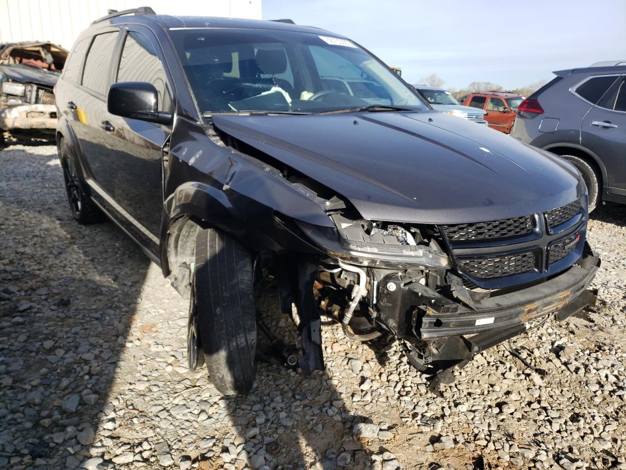 DODGE JOURNEY SX 2018 with VIN 3C4PDCBG7JT275612 - Photo from auction