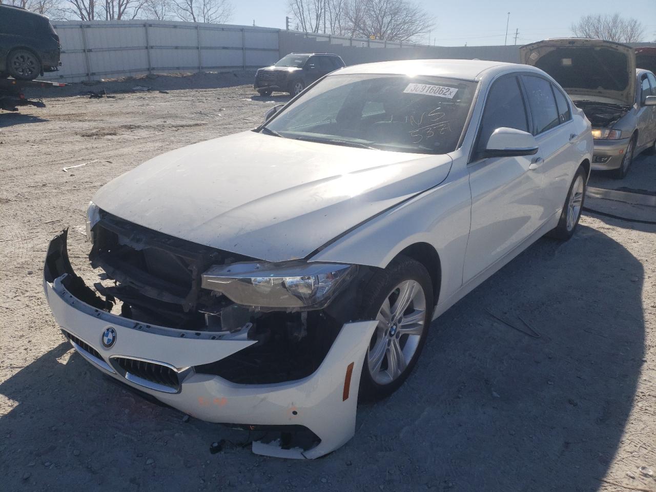 Photo 2 from auction – 2017 BMW 330 XI with VIN WBA8D9G32HNU65371
