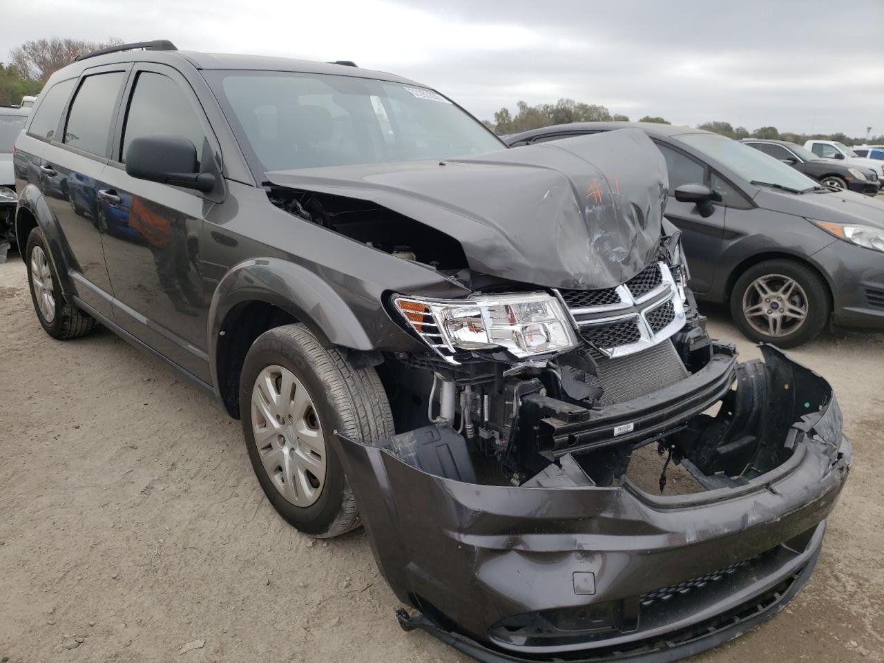 DODGE JOURNEY SE 2017 with VIN 3C4PDCAB7HT527293 - Photo from auction