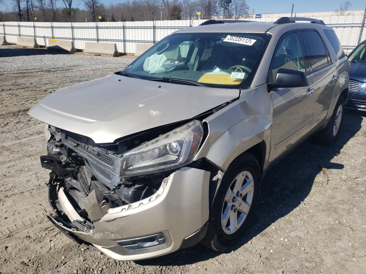 Photo 2 from auction – 2016 GMC ACADIA with VIN 1GKKRPKD8GJ200396