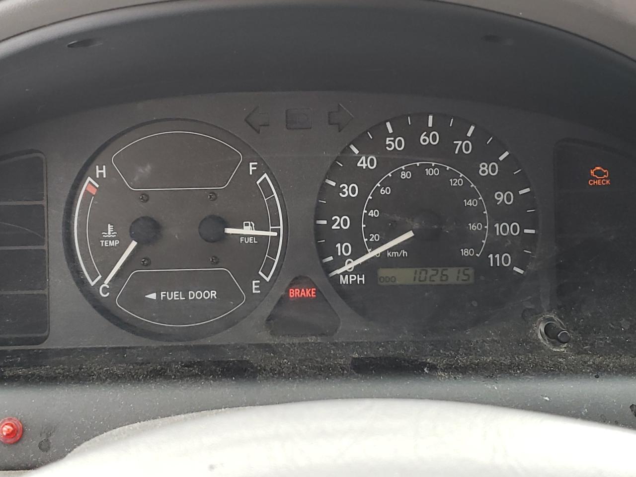 Photo 8 from auction – 1999 TOYOTA COROLLA with VIN 2T1BR12E4XC162856