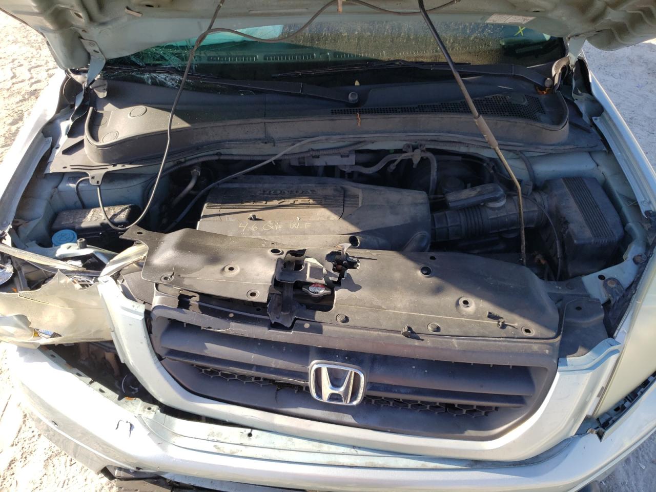 Photo 7 from auction – 2003 HONDA PILOT EXL with VIN 2HKYF18563H577078